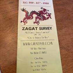 Great Taste Chinese Restaurant - Menu