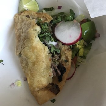 Tonantzin - Fried super quesadilla with carne asada. - Tacos Near Me - Stockton, California