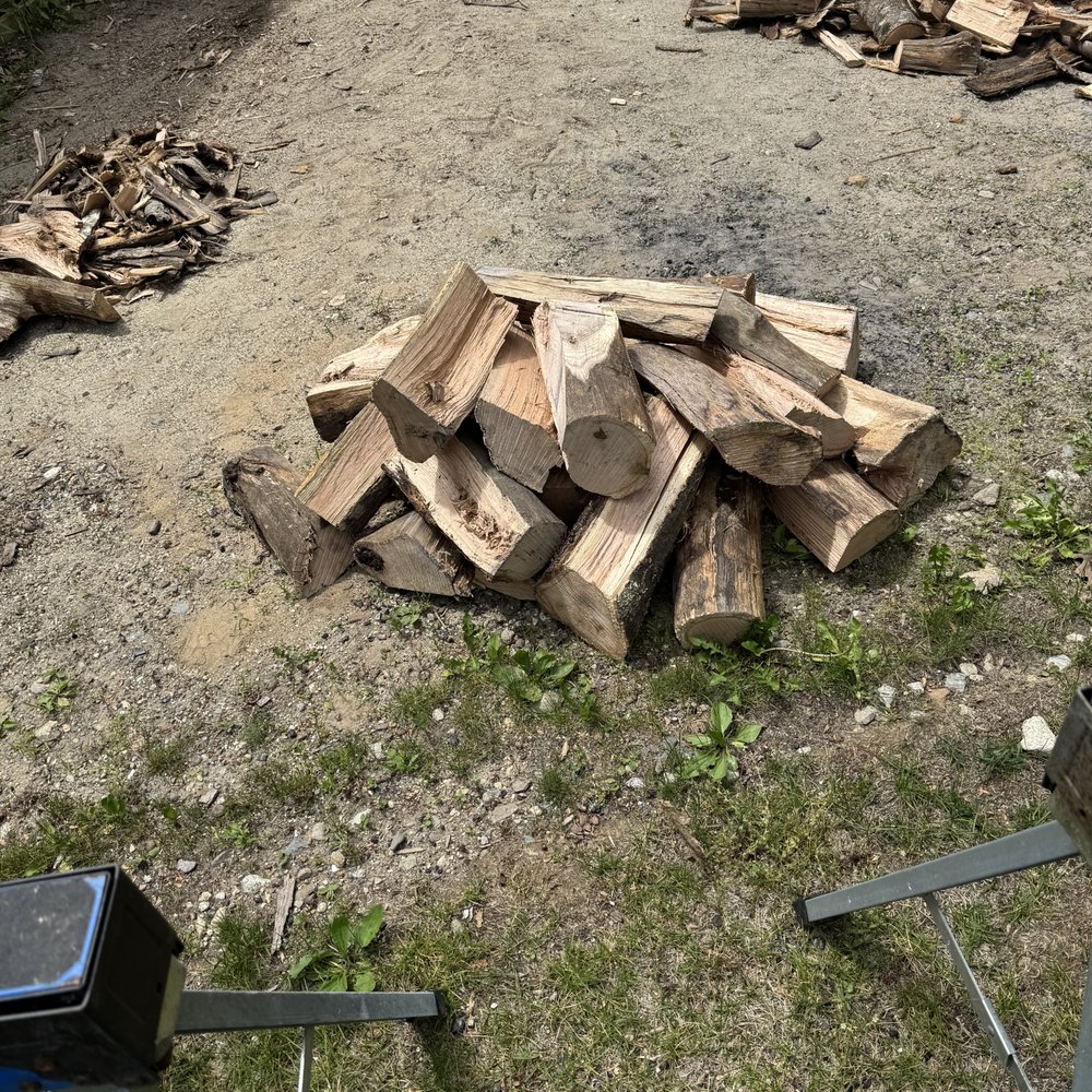 Country Fuel - Had to use two hands to pick it up to split it again - Firewood Near Me - Topsham, Maine