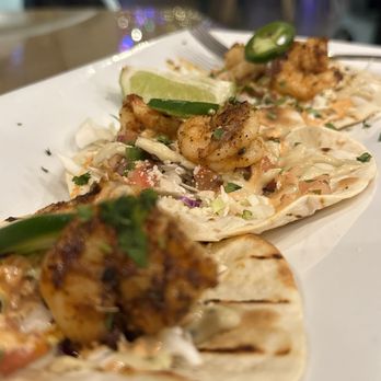 Corridor Z Kitchen+Cocktails - Shrimp tacos - exactly what I'd wanted and expected - Cocktail Bars Near Me - Jekyll Island, Georgia