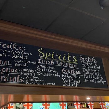 Hawk & Griffin - Menu board - Pubs Near Me - Vienna, Virginia