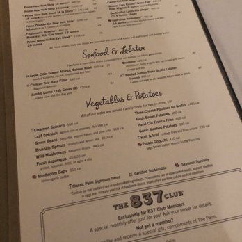 The Palm - Tysons - Seafood Near Me - Tysons Corner, Virginia The Palm - Tysons - Seafood Near Me - Tysons Corner, Virginia