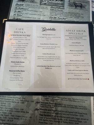 Menu photo 2 The Griddle Cranston, RI Menu photo 2 The Griddle Cranston, RI