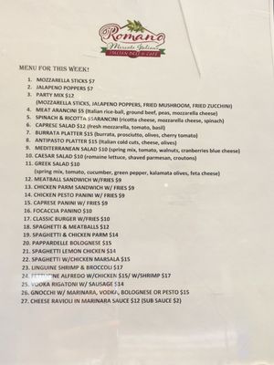 Menu photo 4 Romano Mercato Italiano Henderson, NV Menu photo 4 Romano Mercato Italiano Henderson, NV