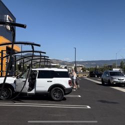 Happy's Drive Thru Car Wash - Everyone's enjoying the free vacuum lot!