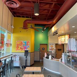 Holdaak Fried Chicken - Colorful interior!