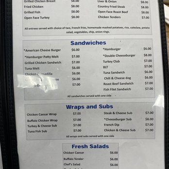 Warrior Cafe Post 176 - Menu - Breakfast & Brunch Near Me - Springfield, Virginia