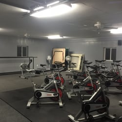 Maple City Health Club - Rear facility. Spare room, no real assigned use so far.