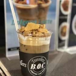 Francisco B. Reyes Airport - Dalgona Coffee from Bless Coffee