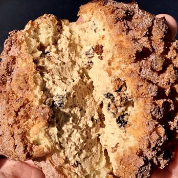 AlimamaTea - Inside of the Vietnamese Coffee Boba Cream Puff - Desserts Near Me - New York, New York