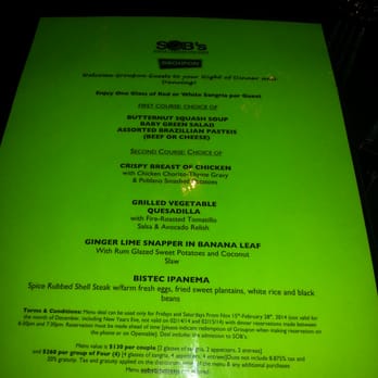 SOB's - G..menu - Music Venues Near Me - New York, New York SOB's - G..menu - Music Venues Near Me - New York, New York
