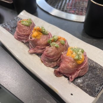Chubby Cattle - Wagyu with Uni (limited stock item) - Barbeque Near Me - Monterey Park, California Chubby Cattle - Wagyu with Uni (limited stock item) - Barbeque Near Me - Monterey Park, California