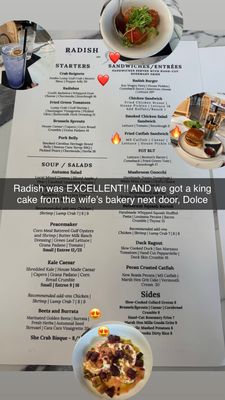 Menu photo 4 Radish Long Beach, MS
