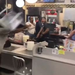 The brawl!! The brawl!!