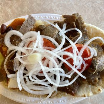 Oakland Gyros - Gyro plate with rice. - Greek Near Me - Milwaukee, Wisconsin Oakland Gyros - Gyro plate with rice. - Greek Near Me - Milwaukee, Wisconsin