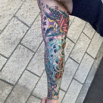 Vessel Tattoo - Tattoo Near Me - El Cajon, California