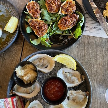 American Tapas Bar - Oysters - raw and baked - New American Near Me - Fort Lauderdale, Florida