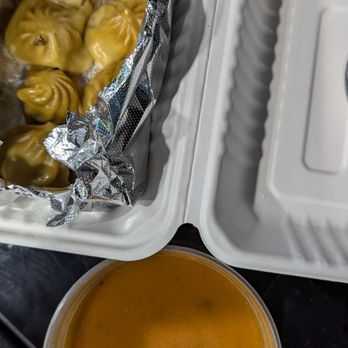 Momo & Kebab - Jhol momo (lamb): yummy; Medium spice is just right for us - Himalayan/Nepalese Near Me - Fremont, California Momo & Kebab - Jhol momo (lamb): yummy; Medium spice is just right for us - Himalayan/Nepalese Near Me - Fremont, California