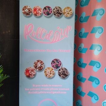 Roll'd Up - Sign - Ice Cream & Frozen Yogurt Near Me - Ottawa, Ontario
