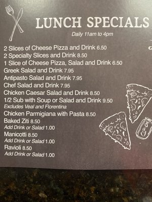 Menu photo 7 Danny's Pizza Express Boynton Beach, FL