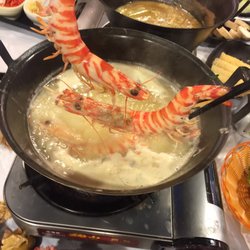 鮮入圍煮 - Live giant shimps! HK$168 each