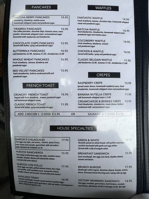 Menu photo 7 Garcia Bros Cafe Van Nuys, CA