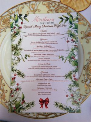 Menu photo 1 Marlene's Tea & Cakes San Diego, CA