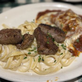Johnny Carino's - Steak Alfredo pasta and lasagna - Italian Near Me - Eastvale, California Johnny Carino's - Steak Alfredo pasta and lasagna - Italian Near Me - Eastvale, California