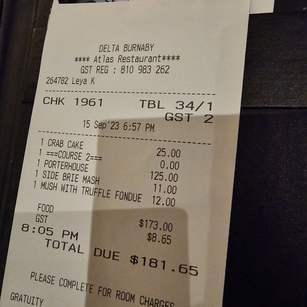 Atlas Steak + Fish - Steakhouses Near Me - Burnaby, British Columbia