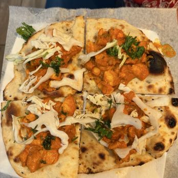 Bay Leaf Indian Kitchen - Naughty Chicken Naan - Indian Near Me - Fresno, California