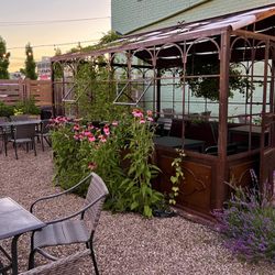 Seeds and Greens Natural Market & Deli - Have lunch in our beautiful garden.