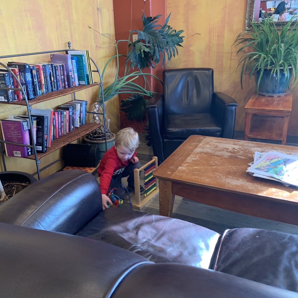 Java - Nice little reading nook with a few toys for the smaller kiddos. - Coffee & Tea Near Me - Twin Falls, Idaho Java - Nice little reading nook with a few toys for the smaller kiddos. - Coffee & Tea Near Me - Twin Falls, Idaho