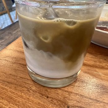Between Us - Iced Hojicha Latte - Breakfast & Brunch Near Me - San Diego, California