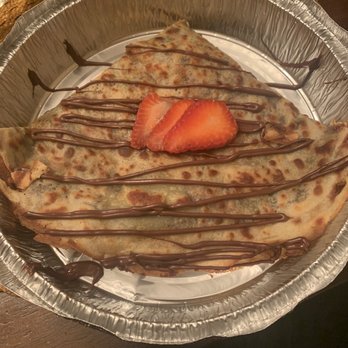 Dulce Crepes - Gluten free crepe - Nutella and strawberries - Creperies Near Me - Fairfax, Virginia