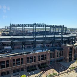 View of Coors Field from sixth floor of hotel View of Coors Field from sixth floor of hotel
