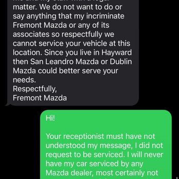 Fremont Mazda - This is from manager Trish - Car Dealers Near Me - Newark, California