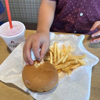 Habit Burger & Grill - Kids burger, fries, and drink with candy as a dessert - Salad Near Me - Union City, California Habit Burger & Grill - Kids burger, fries, and drink with candy as a dessert - Salad Near Me - Union City, California