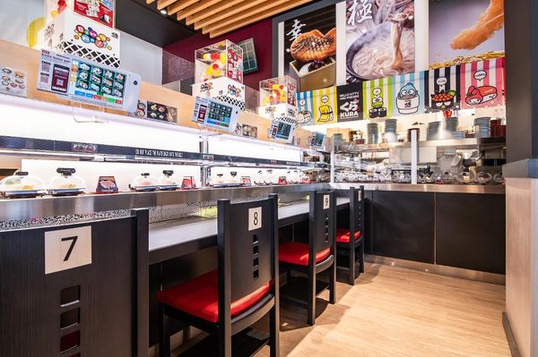Kura Revolving Sushi Bar by null