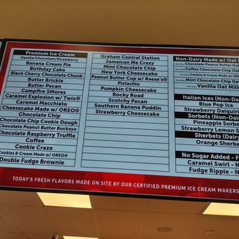 Bruster's Real Ice Cream - Menu - Desserts Near Me - Phoenix, Arizona
