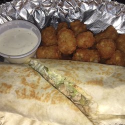Mintos Bar & Grill - Chicken Bacon Ranch wrap with Chipotle Ranch