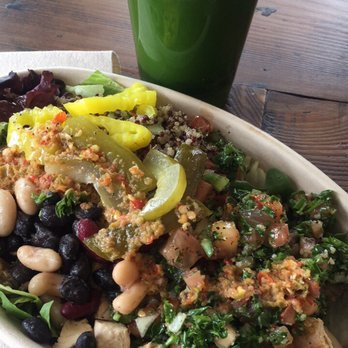 Boaz Cafe - Make your own bowl and immune booster juice. So fresh and so clean. - Mediterranean Near Me - Cleveland, Ohio