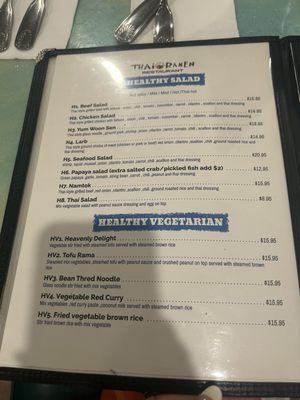 Menu photo 6 Thai Ramen Fort Walton Beach, FL