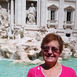 The Trevi Fountain in Rome!