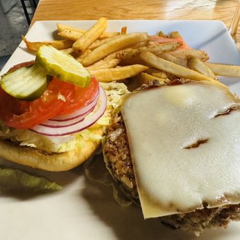 Rock Bottom Restaurant & Brewery - Veggie burger - Breweries Near Me - San Jose, California