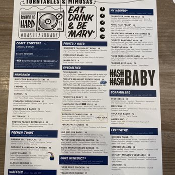 Hash Kitchen - Menu - Breakfast & Brunch Near Me - Scottsdale, Arizona
