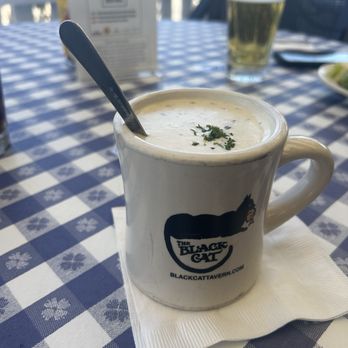 The Black Cat Tavern - Clam Chowder - Seafood Near Me - Hyannis, Massachusetts