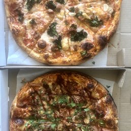 Ultralight Greens Pizza (V) and Dawn Patrol Pizza (V) Ultralight Greens Pizza (V) and Dawn Patrol Pizza (V)