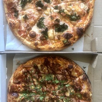 Half Send Pizza - Ultralight Greens Pizza (V) and Dawn Patrol Pizza (V) - Pizza Near Me - Los Angeles, California Half Send Pizza - Ultralight Greens Pizza (V) and Dawn Patrol Pizza (V) - Pizza Near Me - Los Angeles, California