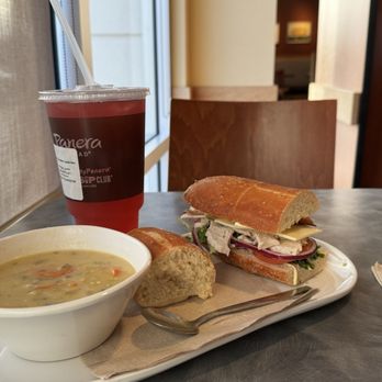 Panera Bread - Cream of Chicken & Wild Rice Soup and Grilled Chicken & Avo BLT - Sandwiches Near Me - Port St Lucie, Florida Panera Bread - Cream of Chicken & Wild Rice Soup and Grilled Chicken & Avo BLT - Sandwiches Near Me - Port St Lucie, Florida