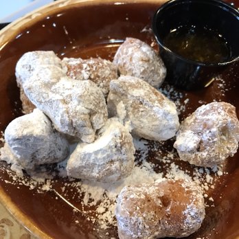 Another Broken Egg Cafe - Biscuit beignets with honey marmalade. Yasssss - Breakfast & Brunch Near Me - Houston, Texas